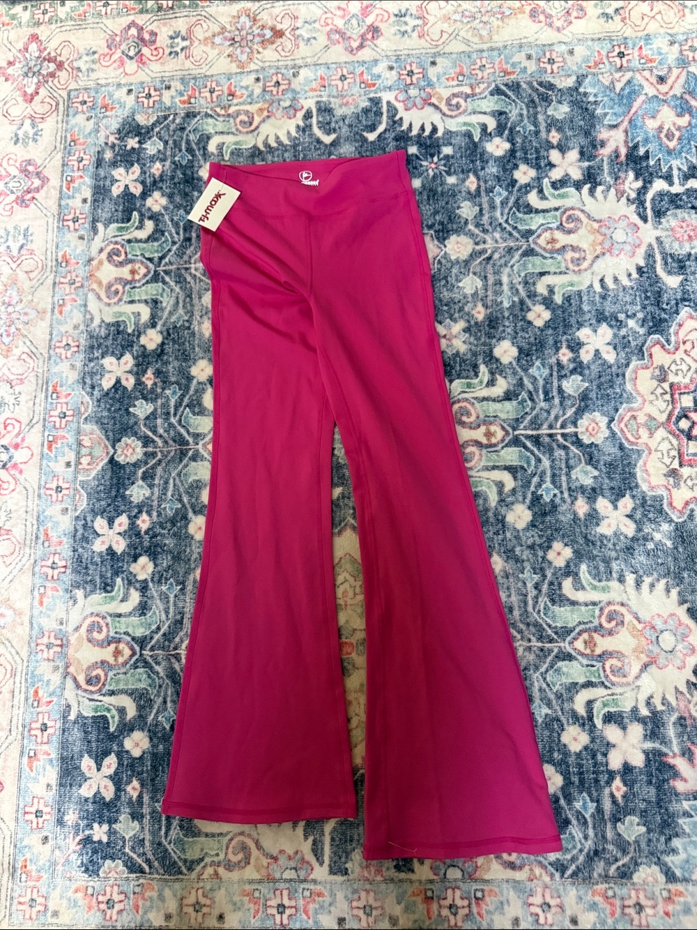 90 Degree Fuchsia Flared Yoga Pants